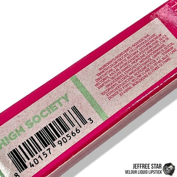 JEFFREE STAR VELOUR LIQUID LIPSTICK IN HIGH SOCIETY PASTEL MINT GREEN LIPCOLOR - Picture 13 of 15
